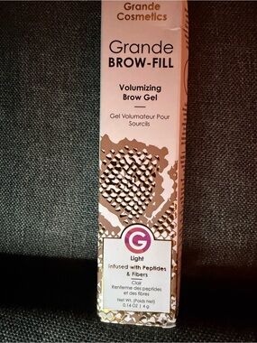 GrandeBROW-FILL Volumizing Brow Gel — Light